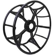 Колесный диск для шинооболочки к самоход.разбрасывателям Барс-271 Роса,Туман 1300х530-533 (5отвер.) черный без вент.